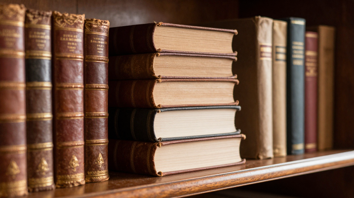 Stack of manuscript pages with handwritten edits and annotations