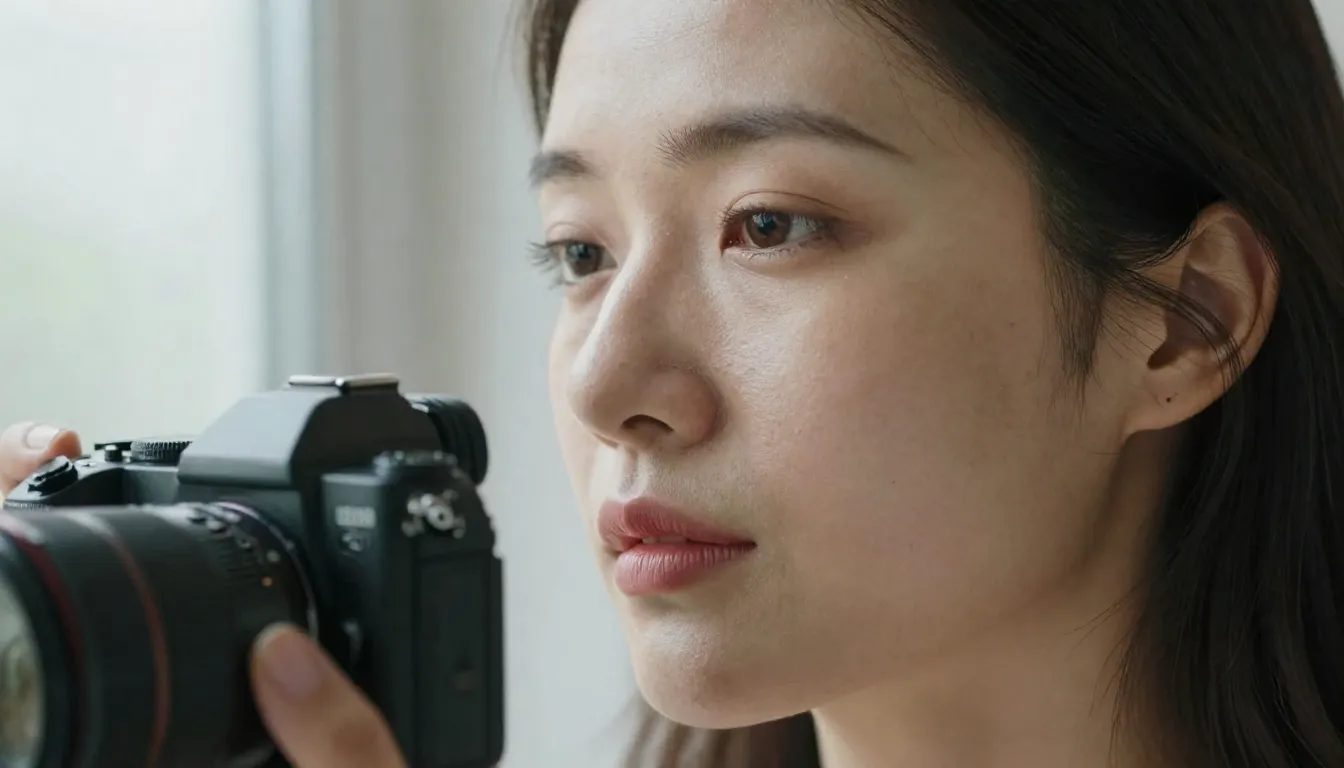 Photorealistic AI portrait that looks like a real camera photo