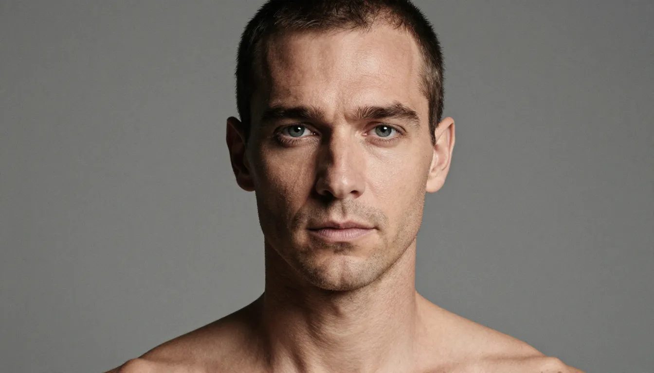 Imagera AI photorealistic image pipeline showing real camera sensor noise and organic texture on a commercial portrait