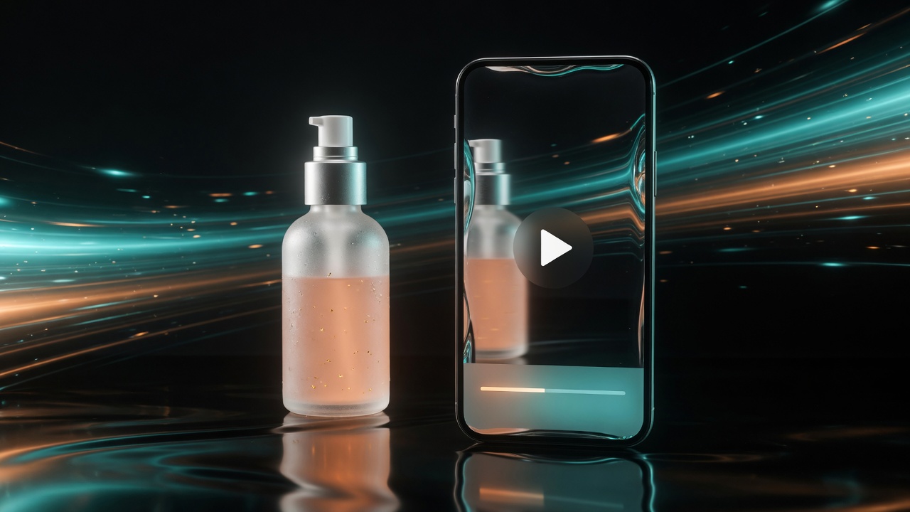 Product still to vertical video