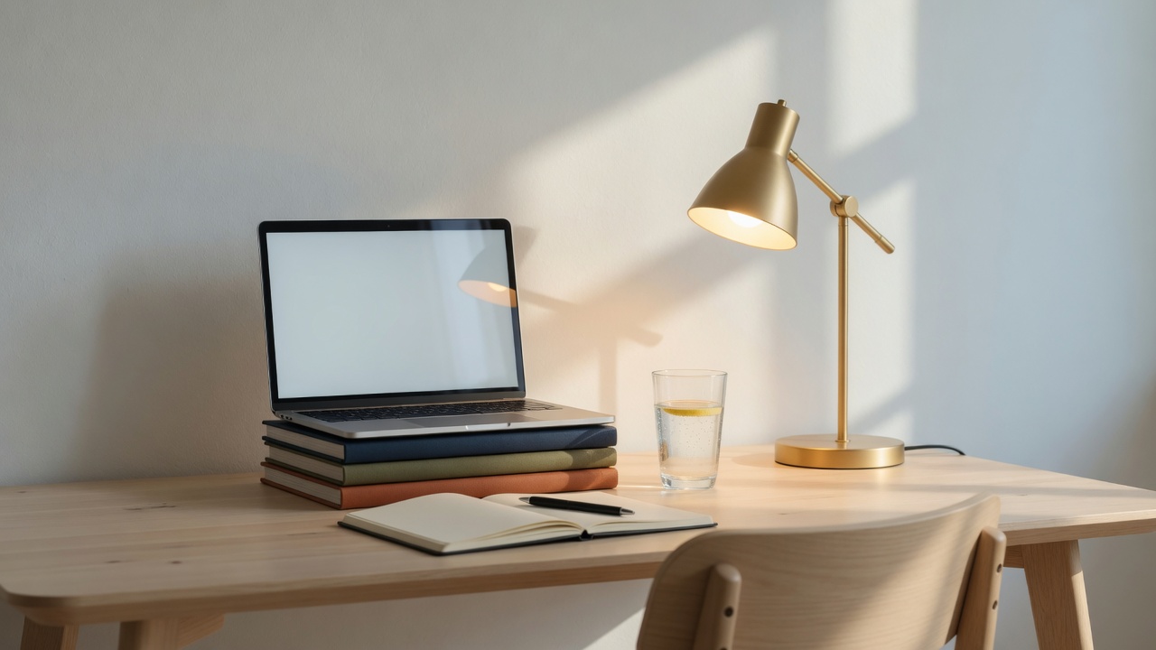 WFH desk kit for back-to-back meetings