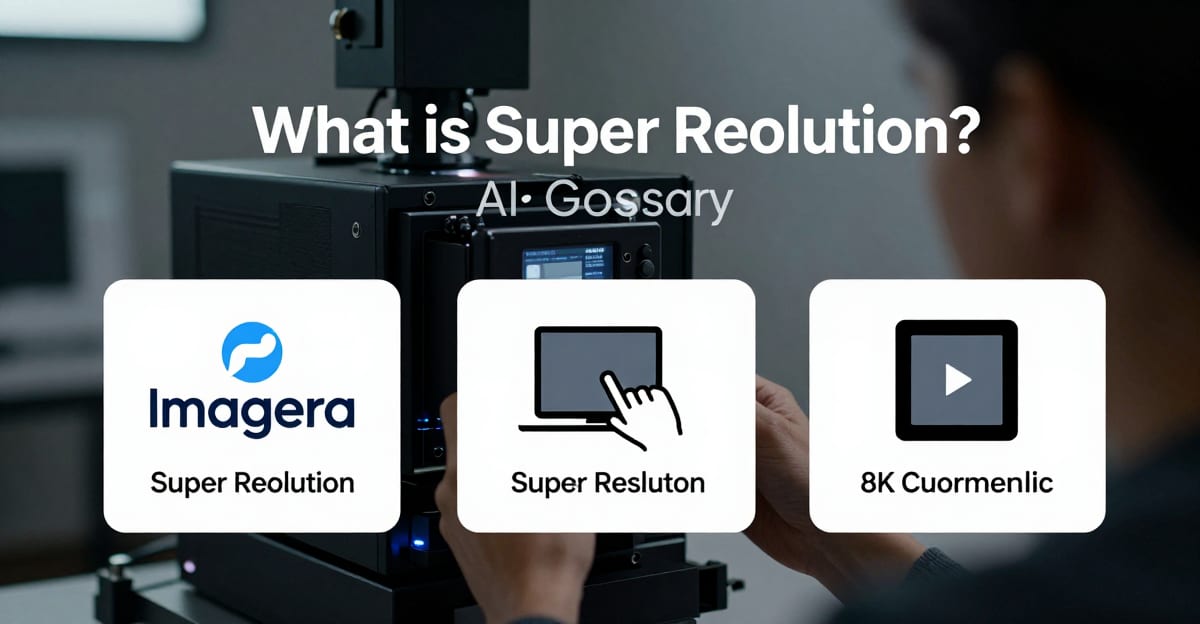 What is Super Resolution? — AI Glossary | Imagera