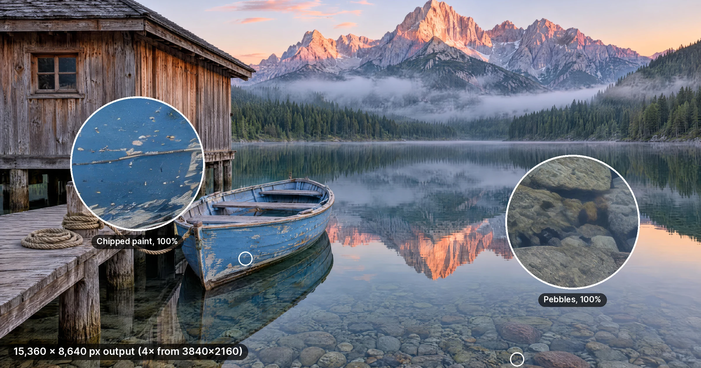 16K Photo Enhancer: Pixel Sizes, Print Sizes and Tool Limits