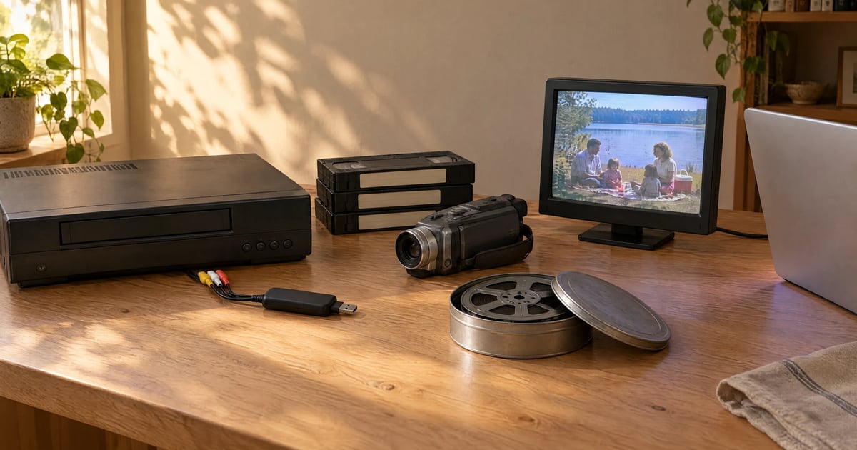Enhance Old Home Videos & VHS to 4K With AI