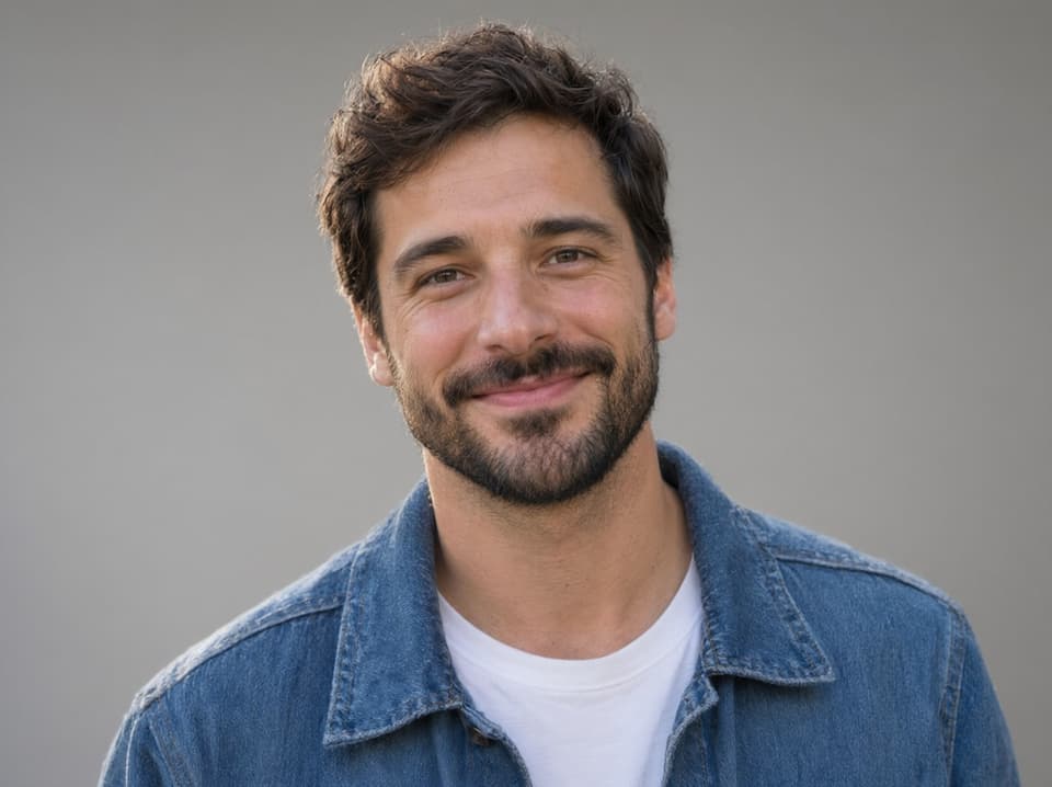 Studio Headshot example — after