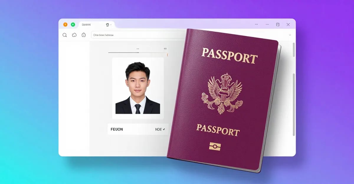 Compress a passport photo to a KB file size limit using Imagera's free browser-based tool