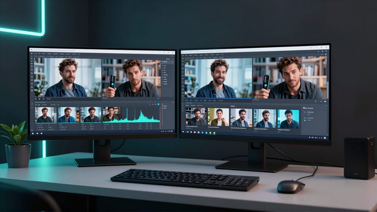Comparison concept of Higgsfield-style AI video suite versus Imagera pay-per-use AI character and product reel workflow