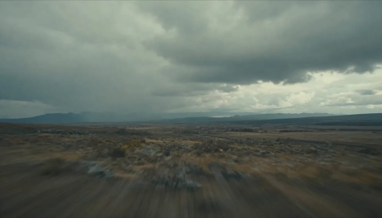 Cinematic AI video editing timeline concept representing Runway-style generation workflows