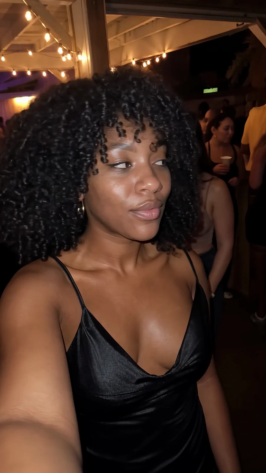 Output: Ex at the party