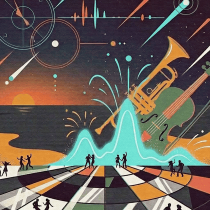 Music-Reactive Scene — example output 3 of 4