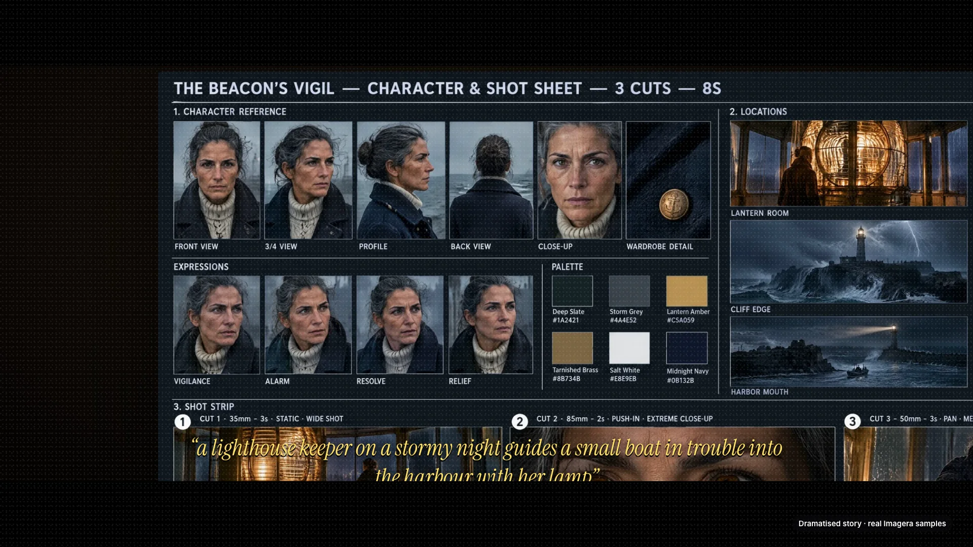 Motion design: AI Film Director turning one line into a film
