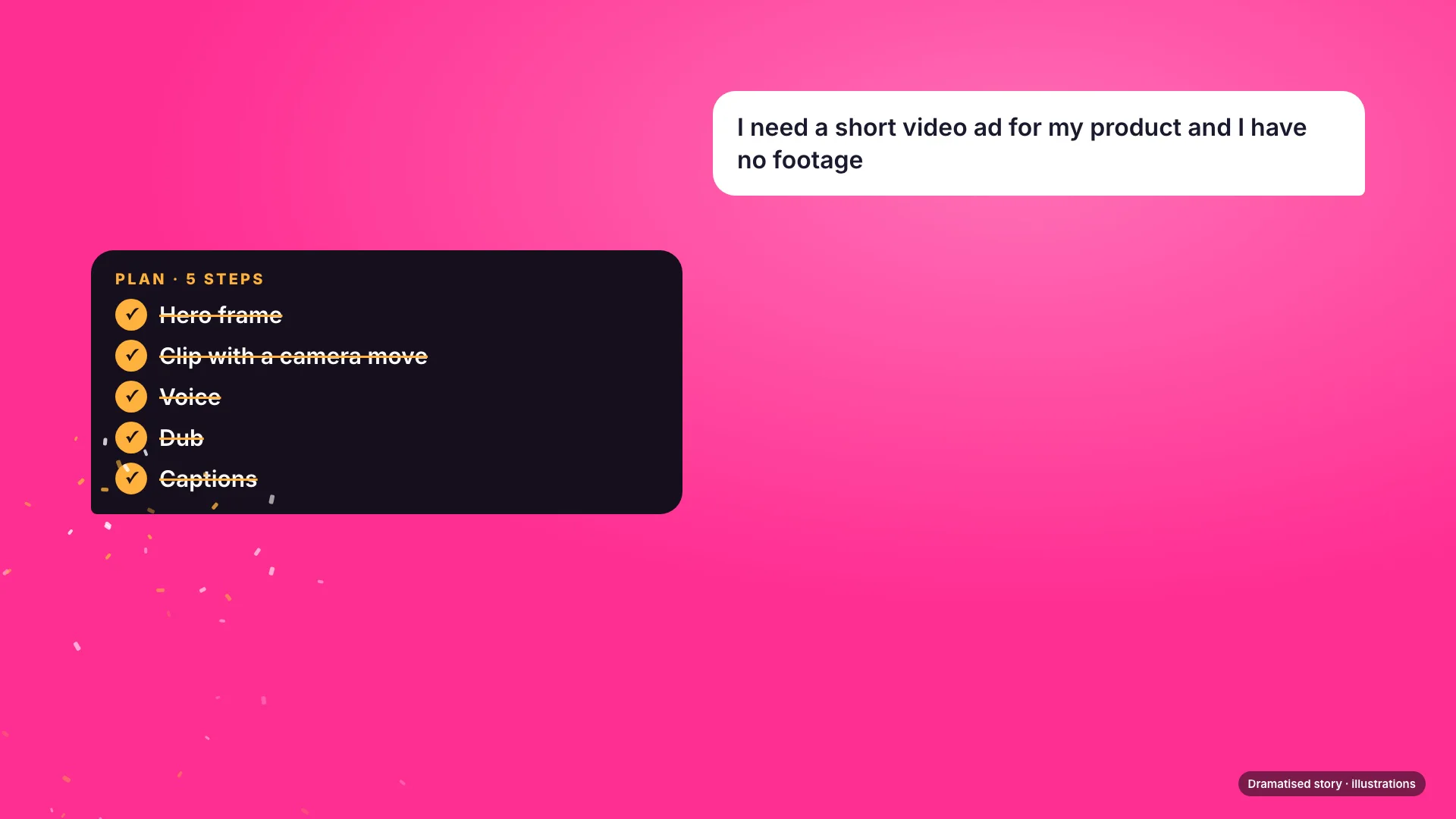 Motion design: Superagent planning and making a product ad